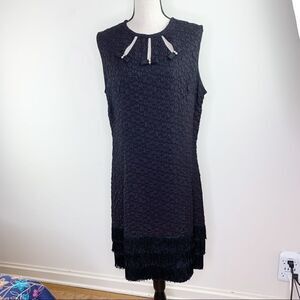 Handmade Vintage Black Cocktail Dress